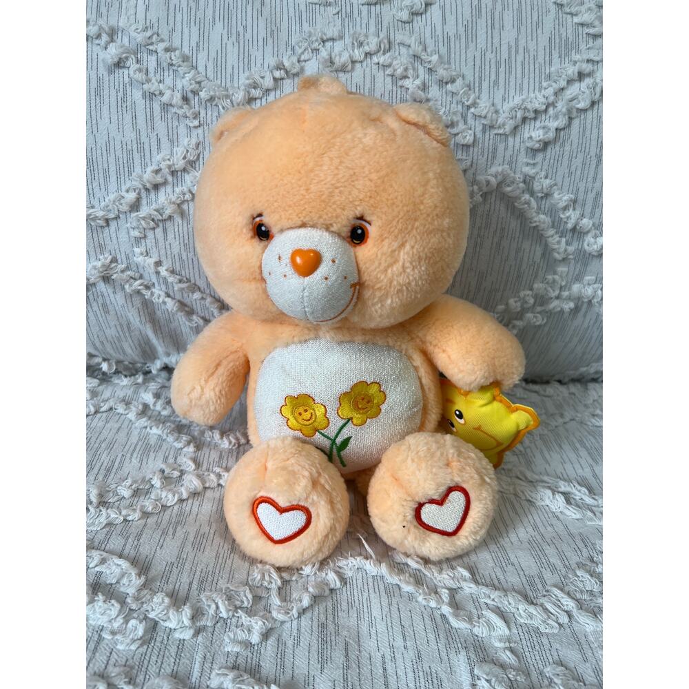 Vintage "Friend Bear" Care Bears Plush Stuffed Animal  12" Inch